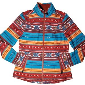 Shyanne Boot Barn Multicolor Aztec Soft Shell Jacket